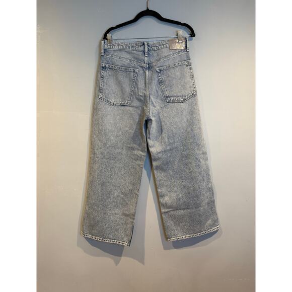 Rag & Bone New York High-Rise Ankle Wide Leg Jeans – Size 29 - Picture 2 of 6
